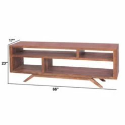 Wooden TV Stand for TVs up to 70" with Splayed Legs Brown - The Urban Port -Cheap TV Stands Store unnamed file 9111