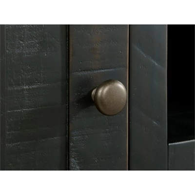 Monterey 60" TV Stand Black and Brown - Martin Svensson Home 4 Monterey 60" TV Stand Black and Brown - Martin Svensson Home - Image 2