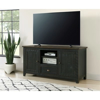 Monterey 60" TV Stand Black and Brown - Martin Svensson Home 5 Monterey 60" TV Stand Black and Brown - Martin Svensson Home - Image 3