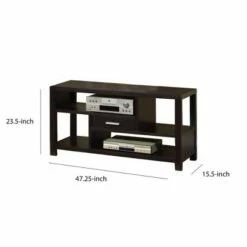 Zig Zag Storage Prepossessing TV Stand for TVs up to 55" Brown - Benzara 9 Zig Zag Storage Prepossessing TV Stand for TVs up to 55" Brown - Benzara -Cheap TV Stands Store unnamed file 9156