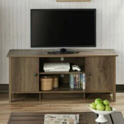 Cecilia TV Stand for TVs up to 47" Walnut - miBasics