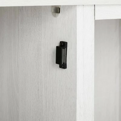 Camden Corner TV Stand for TVs up to 60" with Fireplace - Crosley Dark Walnut 14 Camden Corner TV Stand for TVs up to 60" with Fireplace - Crosley Dark Walnut - Image 12