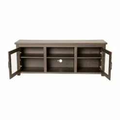 Emma and Oliver TV Stand for up to 80" TV's - 65" Media Console with Classic Full Glass Doors & 3 Adjustable Shelves -Cheap TV Stands Store unnamed file 9218