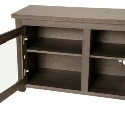 Emma and Oliver TV Stand for up to 80" TV's - 65" Media Console with Classic Full Glass Doors & 3 Adjustable Shelves -Cheap TV Stands Store unnamed file 9219