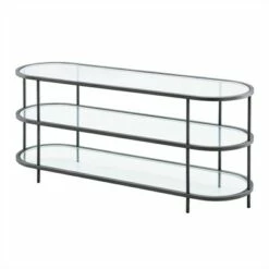 Henn& Hart Aged Steel Oval TV Stand - Henn&Hart -Cheap TV Stands Store unnamed file 9271