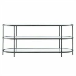 Henn& Hart Aged Steel Oval TV Stand - Henn&Hart -Cheap TV Stands Store unnamed file 9273
