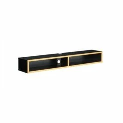 Astro Wood Wall Mounted 60" TV Stand in Black and Gold - Furniture of America -Cheap TV Stands Store unnamed file 9283