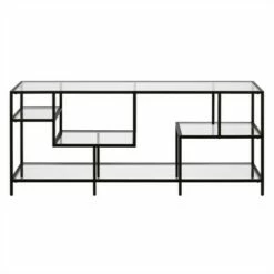 Henn& Hart Black Bronze TV Stand with Glass Shelves - Henn&Hart 10 Henn& Hart Black Bronze TV Stand with Glass Shelves - Henn&Hart -Cheap TV Stands Store unnamed file 9300
