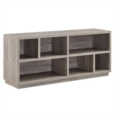 Henn& Hart Gray Oak TV Stand - Henn&Hart 3 Henn& Hart Gray Oak TV Stand - Henn&Hart