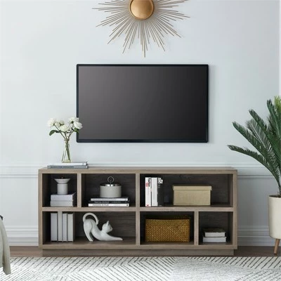Henn& Hart Gray Oak TV Stand - Henn&Hart 5 Henn& Hart Gray Oak TV Stand - Henn&Hart - Image 3