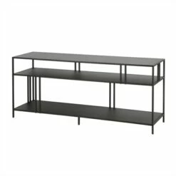Henn& Hart 55" Black Metal TV Stand with Metal Shelves - Henn&Hart -Cheap TV Stands Store unnamed file 9325