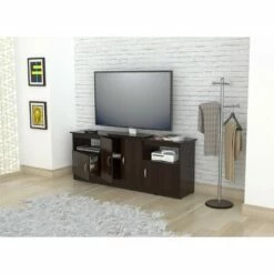 24.6" TV Stand for TVs up to 65" Espresso - Inval
