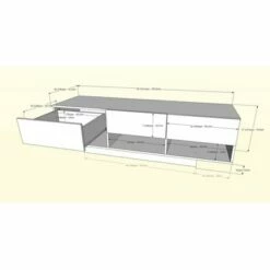 Rustik 3 Drawer TV Stand for TVs up to 66" - Nexera Walnut 11 Rustik 3 Drawer TV Stand for TVs up to 66" - Nexera Walnut -Cheap TV Stands Store unnamed file 9361