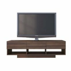 Rustik 3 Drawer TV Stand for TVs up to 66" - Nexera Walnut 14 Rustik 3 Drawer TV Stand for TVs up to 66" - Nexera Walnut -Cheap TV Stands Store unnamed file 9364