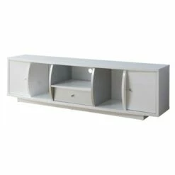 Gather Contemporary Wood 72-Inch TV Stand in Glossy White - Furniture of America -Cheap TV Stands Store unnamed file 9368