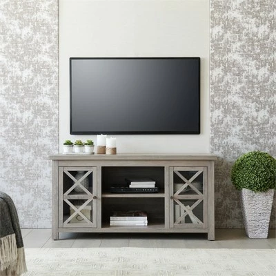 Henn& Hart Gray Oak TV Stand - Henn&Hart 5 Henn& Hart Gray Oak TV Stand - Henn&Hart - Image 3
