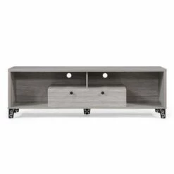 2pc Colvin Mid-Century TV Stand for TVs up to 65" Gray Oak - Christopher Knight Home -Cheap TV Stands Store unnamed file 9416