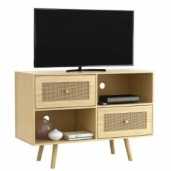 Loft & Luv Coda TV Stand for TVs up to 50" Natural - Atlantic