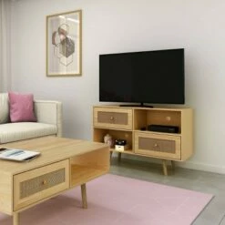 Loft & Luv Coda TV Stand for TVs up to 50" Natural - Atlantic -Cheap TV Stands Store unnamed file 9435