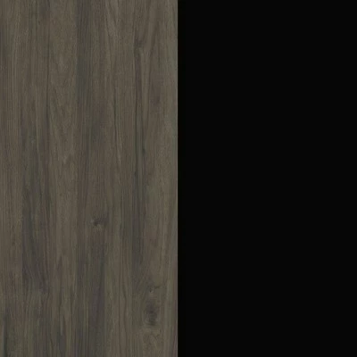 Rhapsody 2 Door TV Stand for TVs up to 70" - Nexera Black/nutmeg 5 Rhapsody 2 Door TV Stand for TVs up to 70" - Nexera Black/nutmeg - Image 3