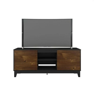Rhapsody 2 Door TV Stand for TVs up to 70" - Nexera Black/nutmeg 9 Rhapsody 2 Door TV Stand for TVs up to 70" - Nexera Black/nutmeg - Image 7