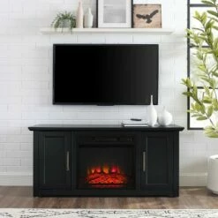 Camden Low Profile Fireplace TV Stand for TVs up to 50" - Crosley Black 28 Camden Low Profile Fireplace TV Stand for TVs up to 50" - Crosley Black -Cheap TV Stands Store unnamed file 945