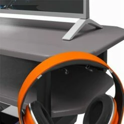 Quest Gaming TV Stand for TVs up to 65" Gray - Ntense -Cheap TV Stands Store unnamed file 9528