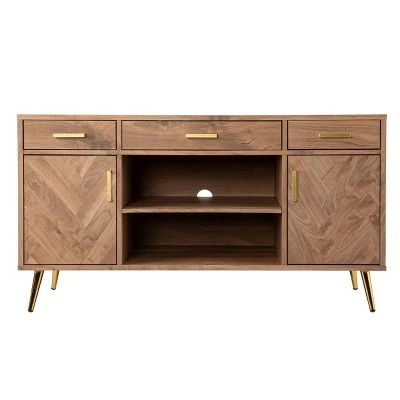 Bilgray TV Stand for TVs up to 46" with Storage Brown - Aiden Lane 5 Bilgray TV Stand for TVs up to 46" with Storage Brown - Aiden Lane - Image 3