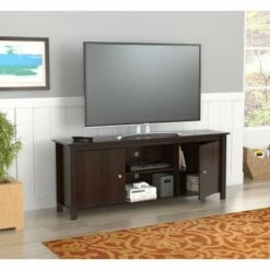 24.8" TV Stand for TVs up to 65" Espresso - Inval