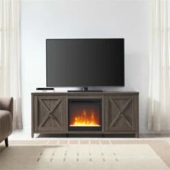 Henn& Hart 58 in. Alder Brown TV Stand with Crystal Fireplace Insert - Henn&Hart 12 Henn& Hart 58 in. Alder Brown TV Stand with Crystal Fireplace Insert - Henn&Hart -Cheap TV Stands Store unnamed file 9598