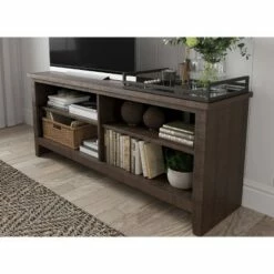 Large Camiburg TV Stand for TVs up to 58" Warm Brown - Signature Design by Ashley -Cheap TV Stands Store unnamed file 9628