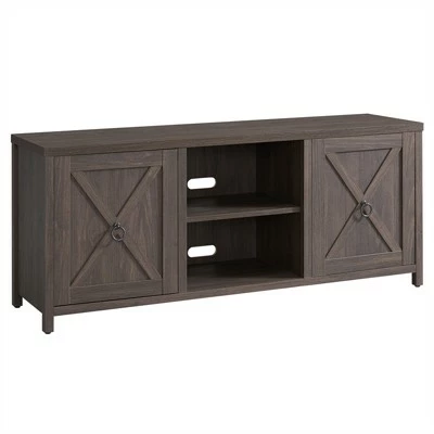 Henn& Hart 58 in. Alder Brown TV Stand - Henn&Hart 3 Henn& Hart 58 in. Alder Brown TV Stand - Henn&Hart