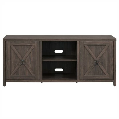 Henn& Hart 58 in. Alder Brown TV Stand - Henn&Hart 4 Henn& Hart 58 in. Alder Brown TV Stand - Henn&Hart - Image 2