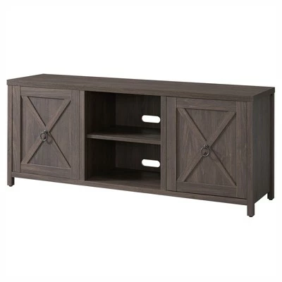 Henn& Hart 58 in. Alder Brown TV Stand - Henn&Hart 8 Henn& Hart 58 in. Alder Brown TV Stand - Henn&Hart - Image 6