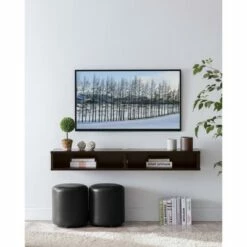 Eglantine Floating Console TV Stand for TVs up to 60" - miBasics Brown -Cheap TV Stands Store unnamed file 9734