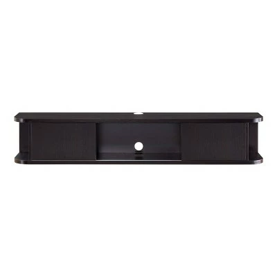 Edwige Floating Console TV Stand for TVs up to 60" Cappuccino - miBasics 10 Edwige Floating Console TV Stand for TVs up to 60" Cappuccino - miBasics - Image 8