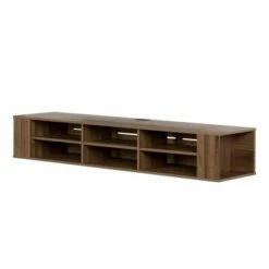 66" City Life Wide Wall Mounted Console - South Shore Gray Maple -Cheap TV Stands Store unnamed file 9757