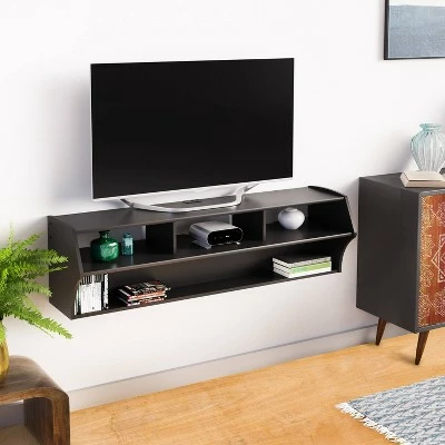 Atlus Plus Wall Mounted Media Storage - Prepac Gray 4 Atlus Plus Wall Mounted Media Storage - Prepac Gray - Image 2