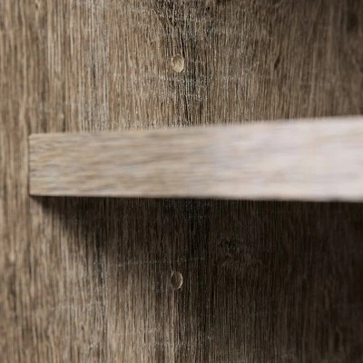 Munich Wall Mounted Console TV Stand for TVs up to 75" Weathered Oak - South Shore 8 Munich Wall Mounted Console TV Stand for TVs up to 75" Weathered Oak - South Shore - Image 6