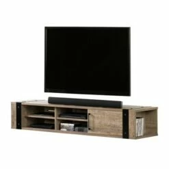 Munich Wall Mounted Console TV Stand for TVs up to 75" Weathered Oak - South Shore 24 Munich Wall Mounted Console TV Stand for TVs up to 75" Weathered Oak - South Shore -Cheap TV Stands Store unnamed file 9798