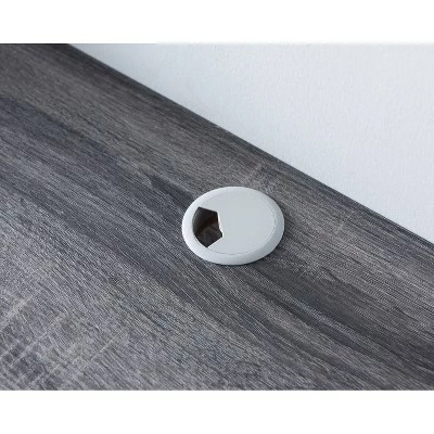 Edwige Floating Console TV Stand for TVs up to 60" Distressed Gray - miBasics 5 Edwige Floating Console TV Stand for TVs up to 60" Distressed Gray - miBasics - Image 3