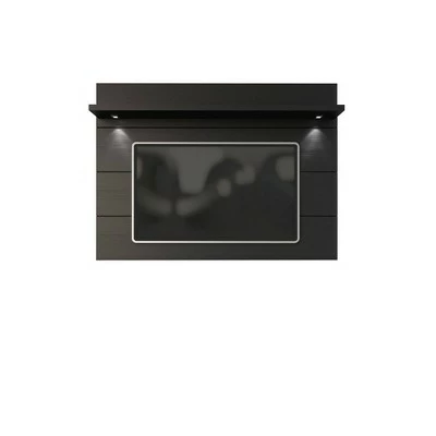 Cabrini Floating Wall TV Panel 1.8 - Manhattan Comfort Matte Black 6 Cabrini Floating Wall TV Panel 1.8 - Manhattan Comfort Matte Black - Image 4